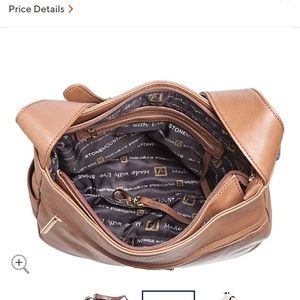 Blue Stone Mountain shoulder bag- Hampton multi-shoulder Hobo.  New